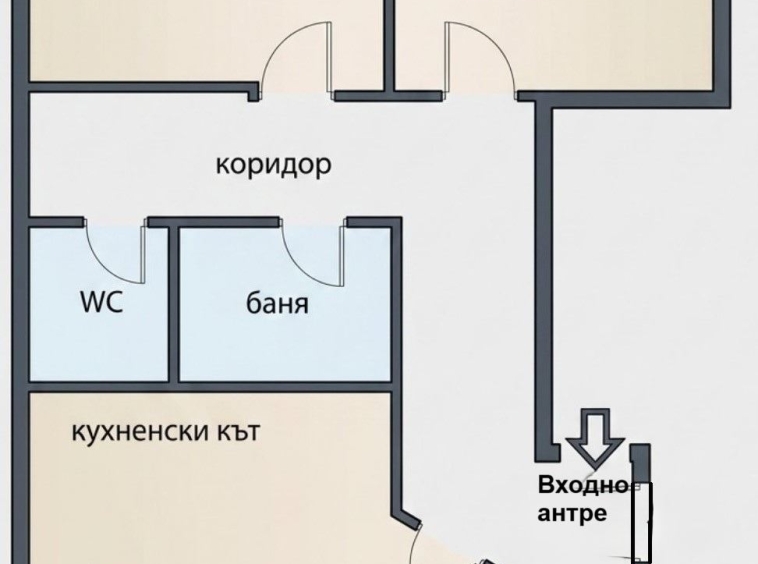 3-стаен - Варна, Виница - 0